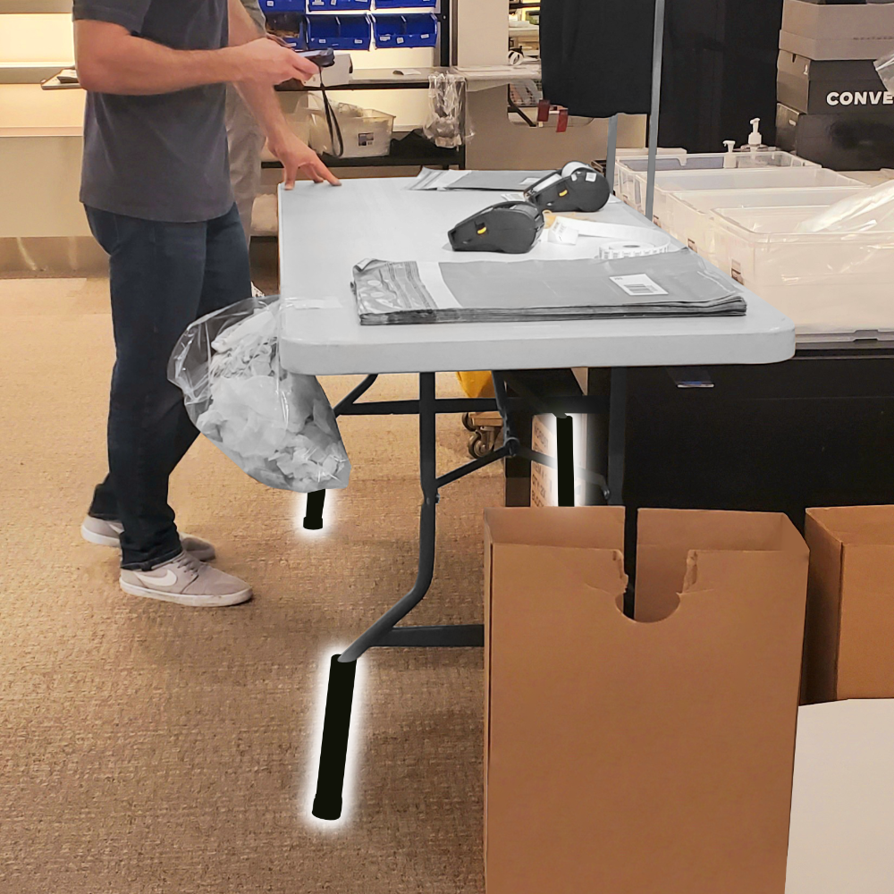 Elevadores de mesa plegables (elige tus elevadores)