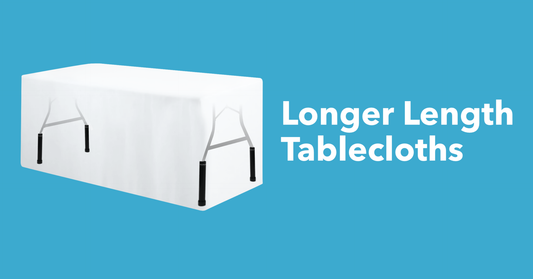 Counter Height, Bar Height, and Longer Length Tablecloths