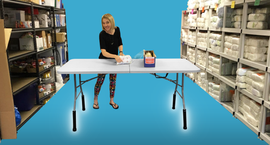 Are Your Retail Store Workers Hurting Their Backs at Folding Tables?
