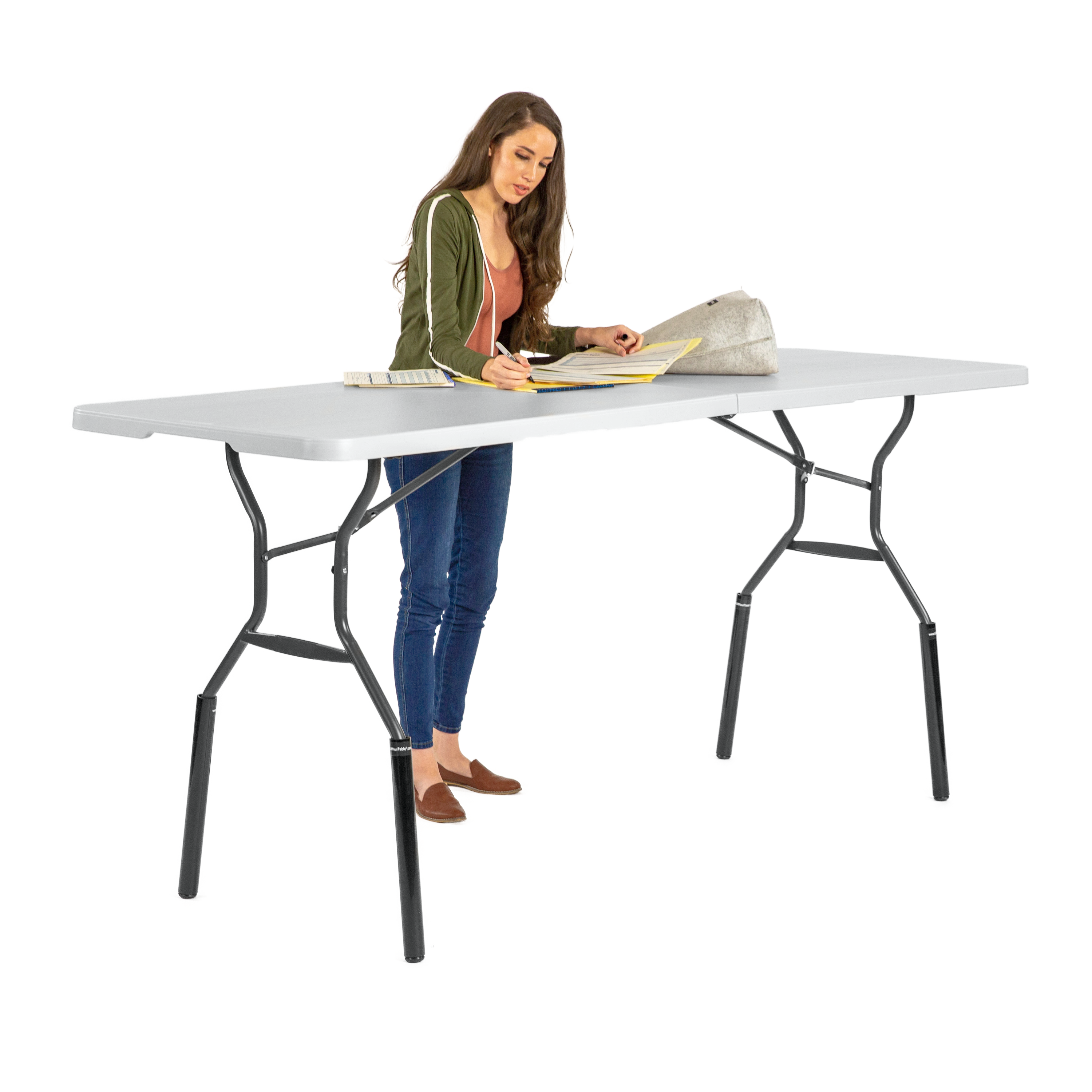 The Original Folding Table Riser – Lift Your Table® folding table ...
