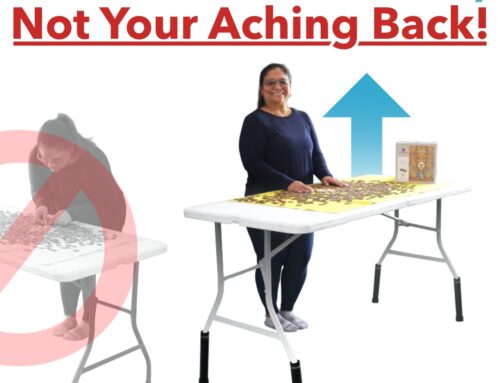 Focus on the Puzzle… NOT Your Aching Back!